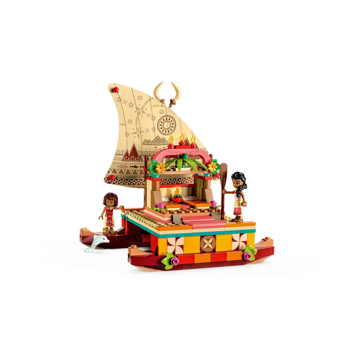 43210 | Moana's Wayfinding Boat