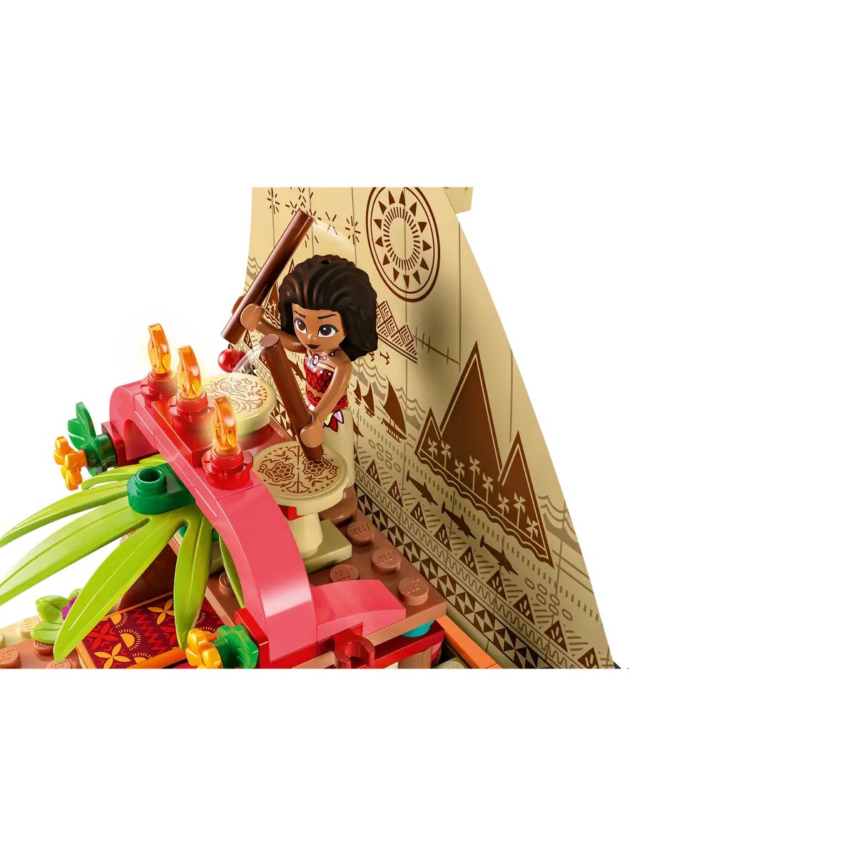43210 | Moana's Wayfinding Boat