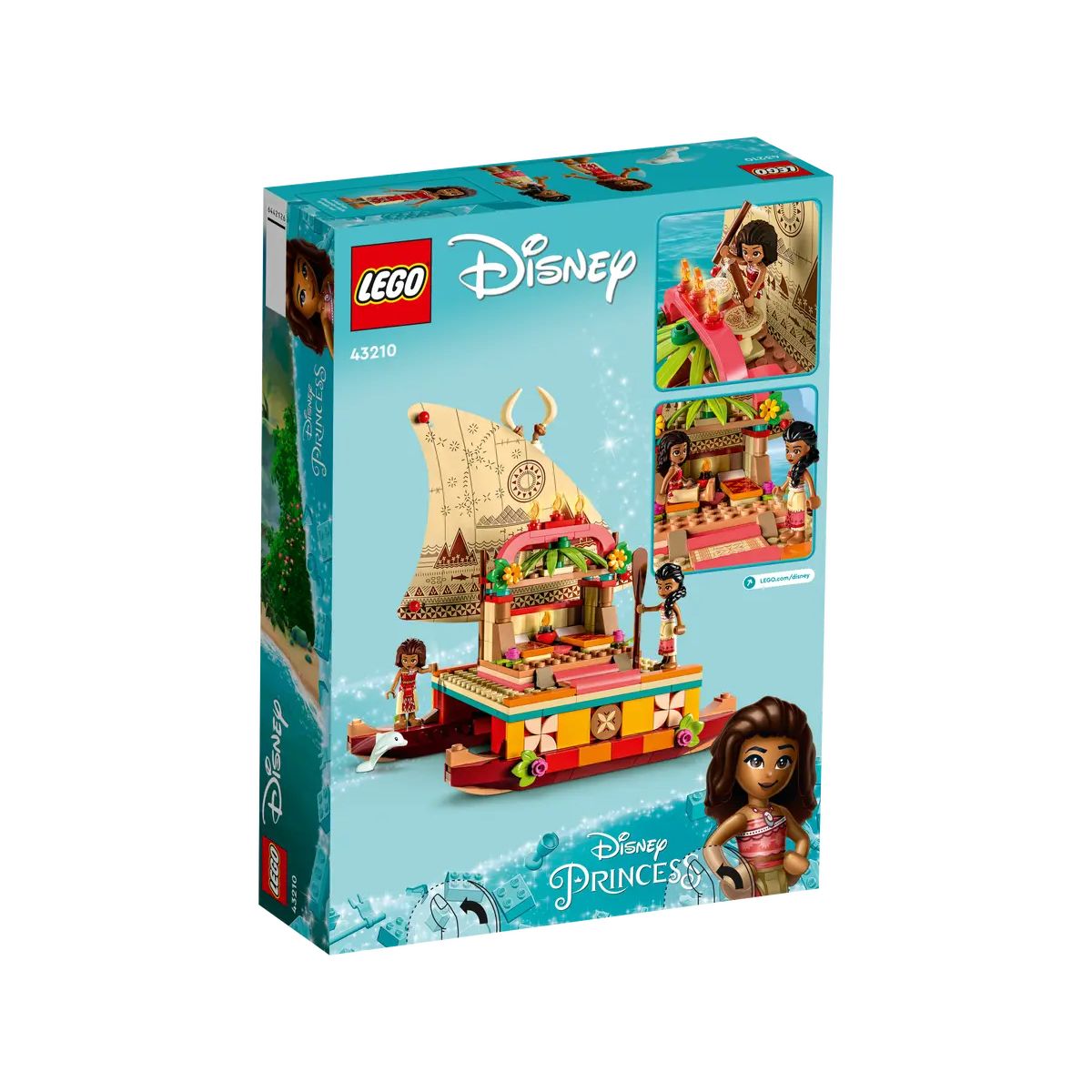 43210 | Moana's Wayfinding Boat