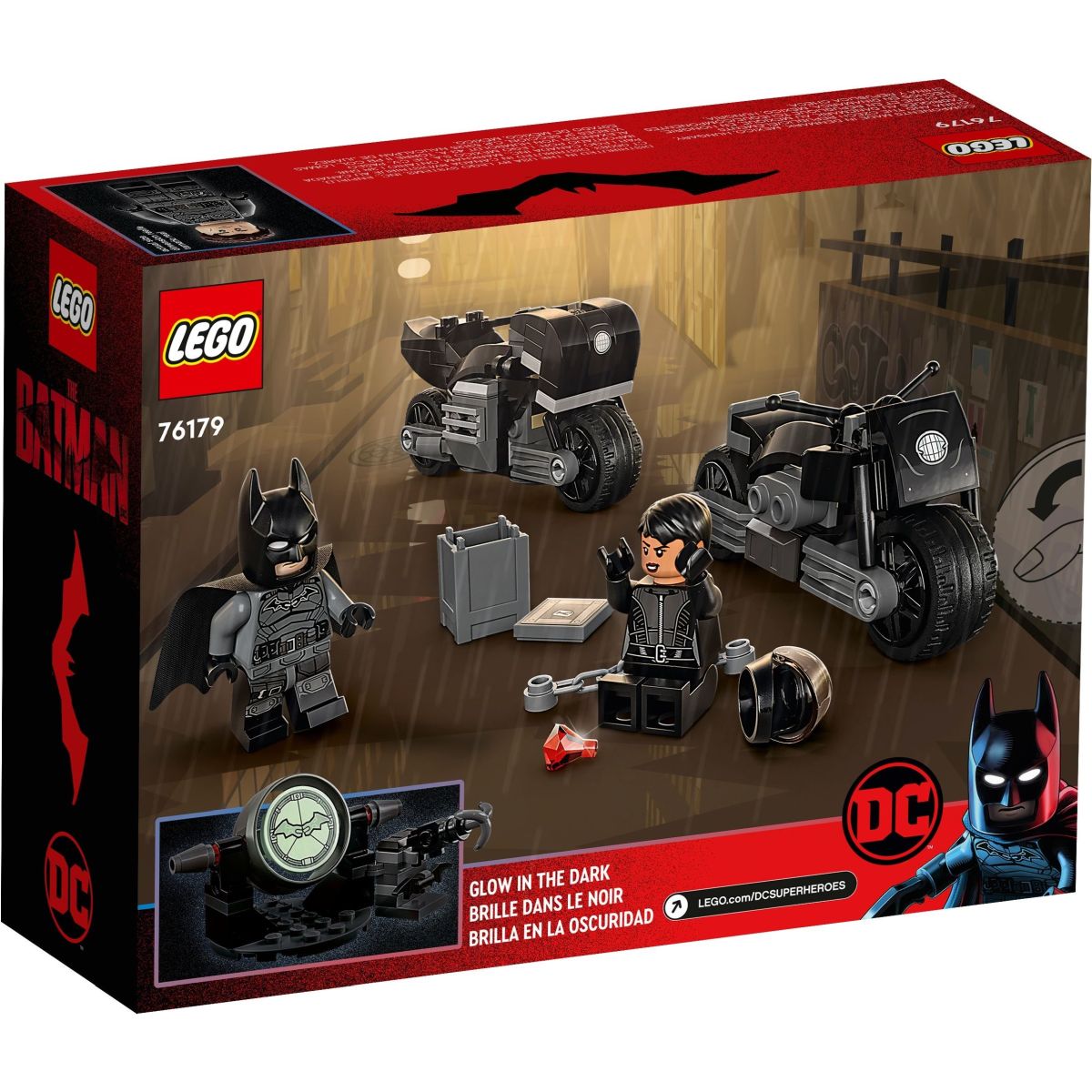 76179 | Batman & Selina Kyle Motorcycle Pursuit
