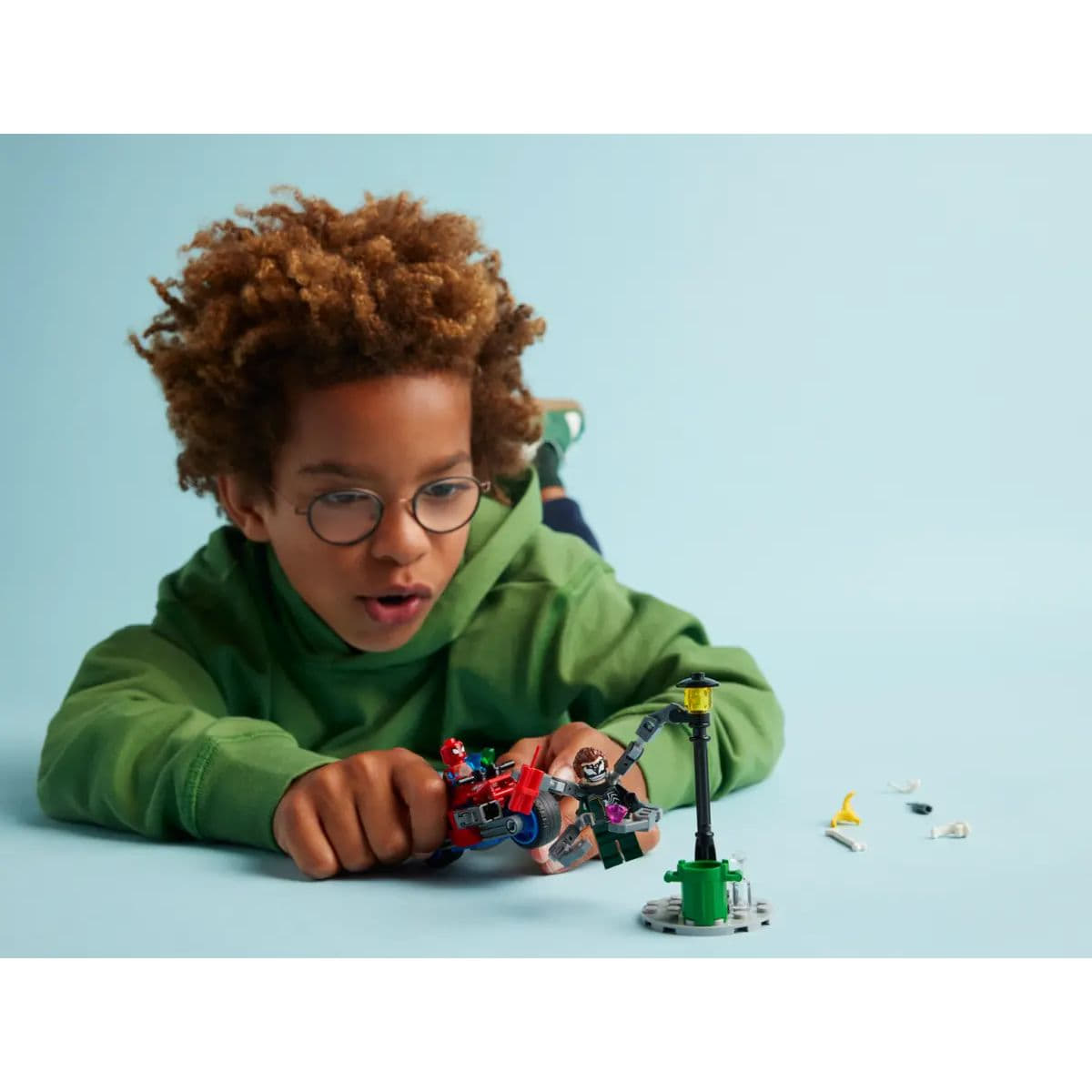 76275 | Motorcycle Chase: Spider-Man vs Doc Ock