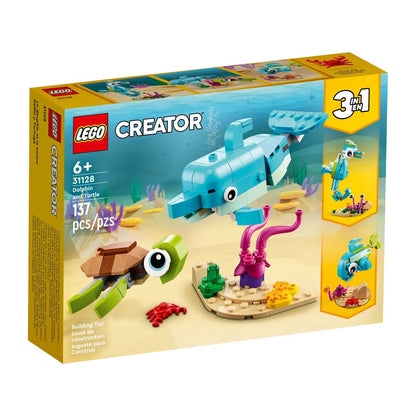 31128 | Dolphin and Turtle