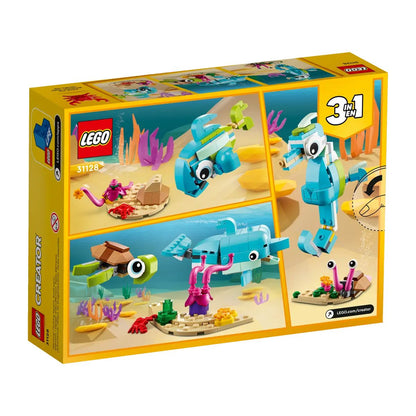 31128 | Dolphin and Turtle