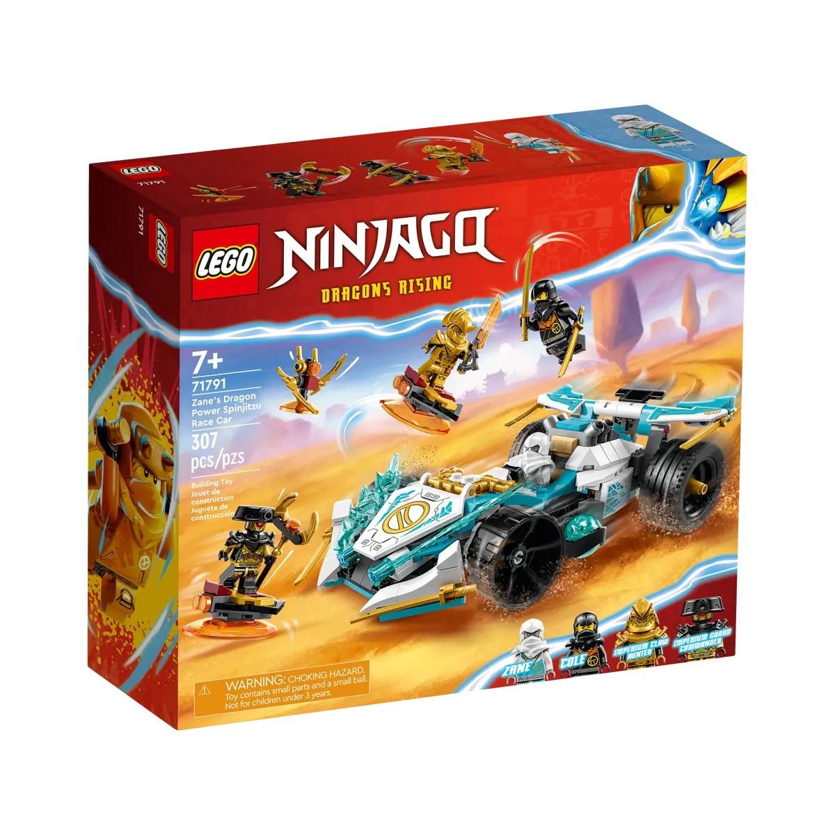 71791 | Zane's Dragon Power Spinjitzu Race Car