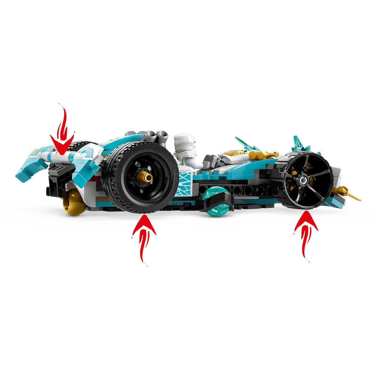 71791 | Zane's Dragon Power Spinjitzu Race Car