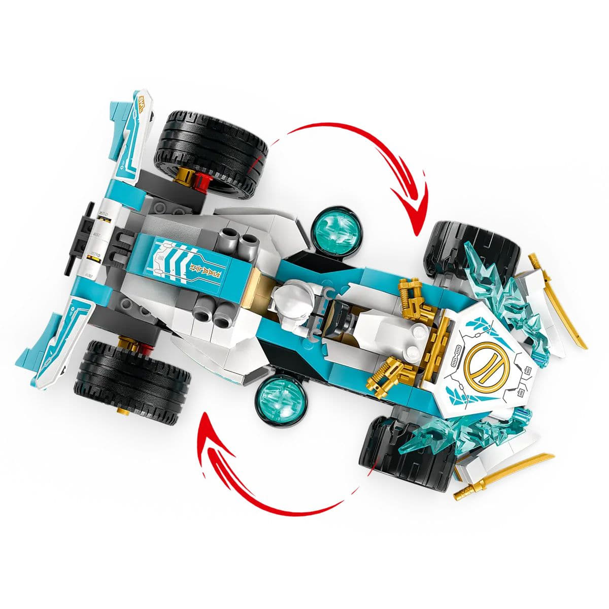 71791 | Zane's Dragon Power Spinjitzu Race Car