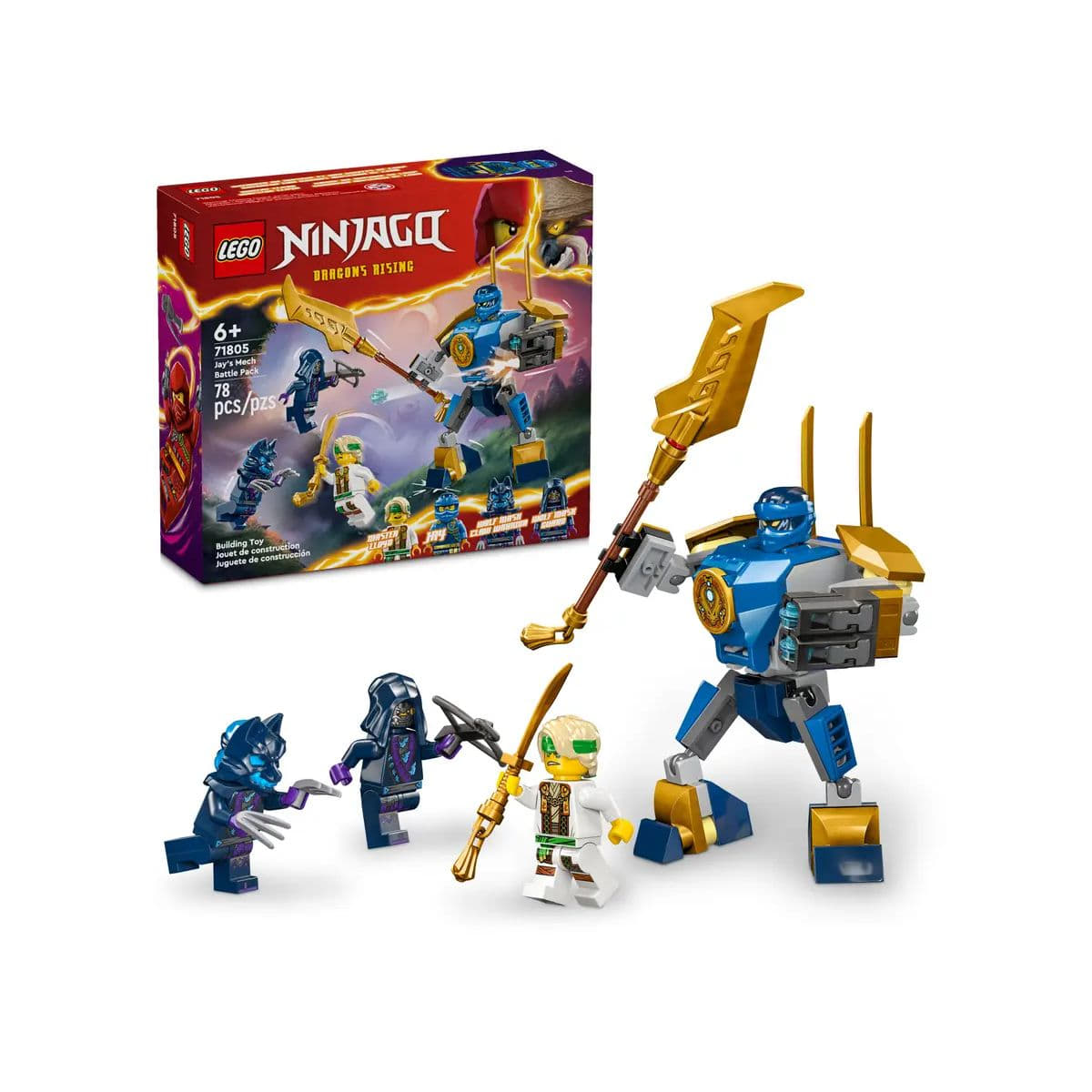 71805 | Jay's Mech Battle Pack