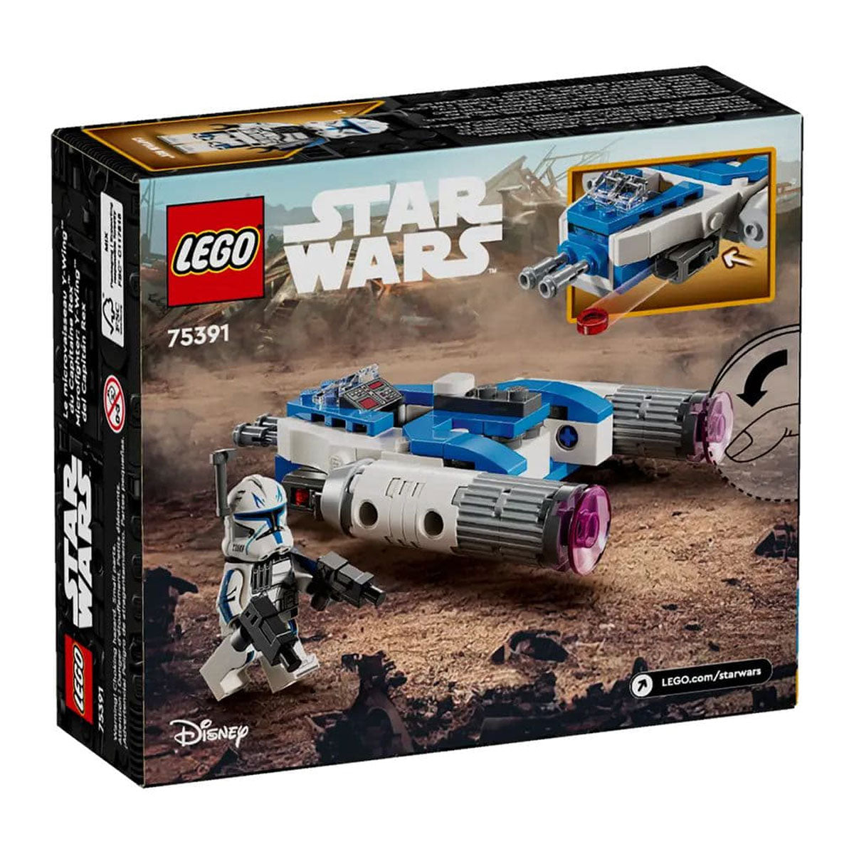 75391 | Captain Rex™ Y-Wing™ Microfighter